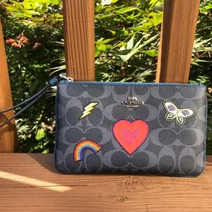 Coach clutch wristlet NWOT